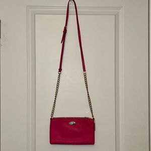 Coach Pebbled Leather Quinn Crossbody